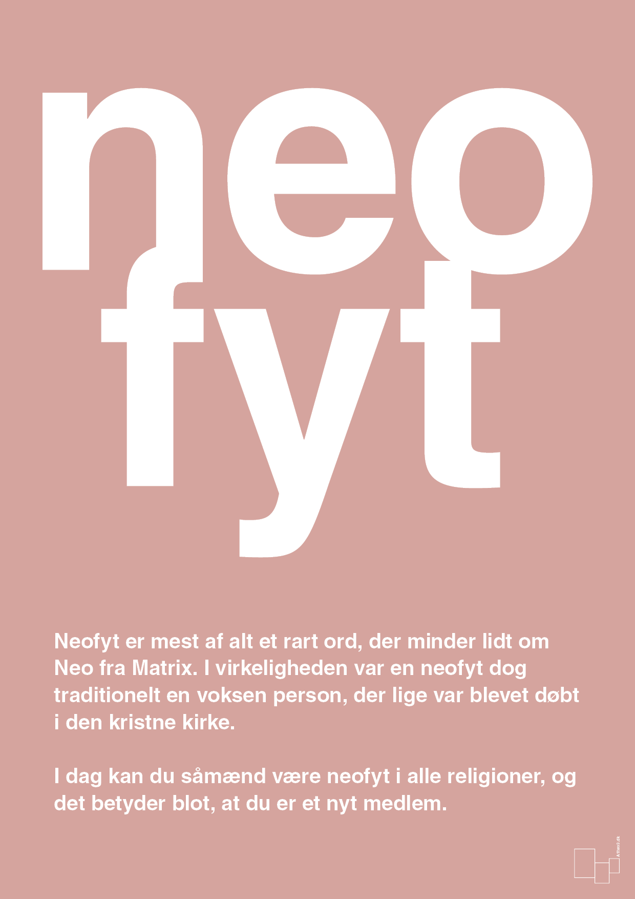 plakat: neofyt - bubble shell-Retro-A1two3