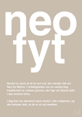 plakat: neofyt - creamy mushroom-Retro-A1two3