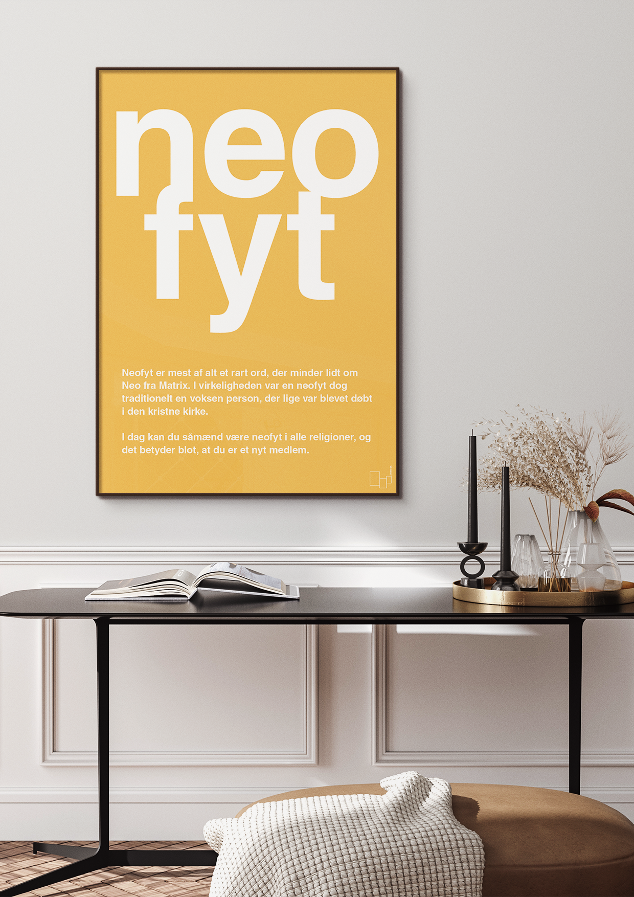 plakat: neofyt - graphic charcoal-Retro-A1two3