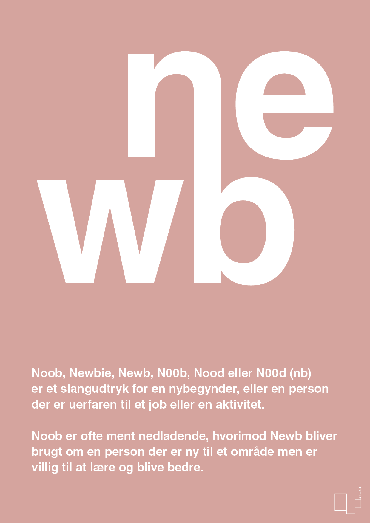 plakat: newb - bubble shell-Retro-A1two3