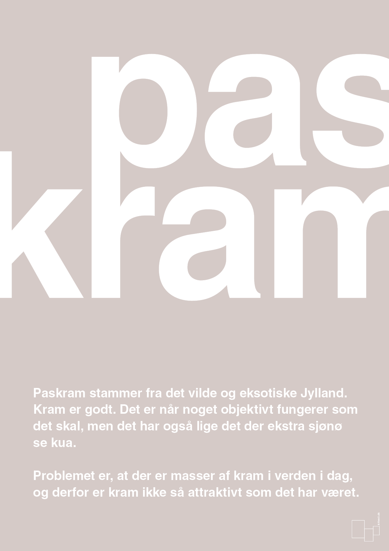 plakat: paskram - broken beige-Retro-A1two3