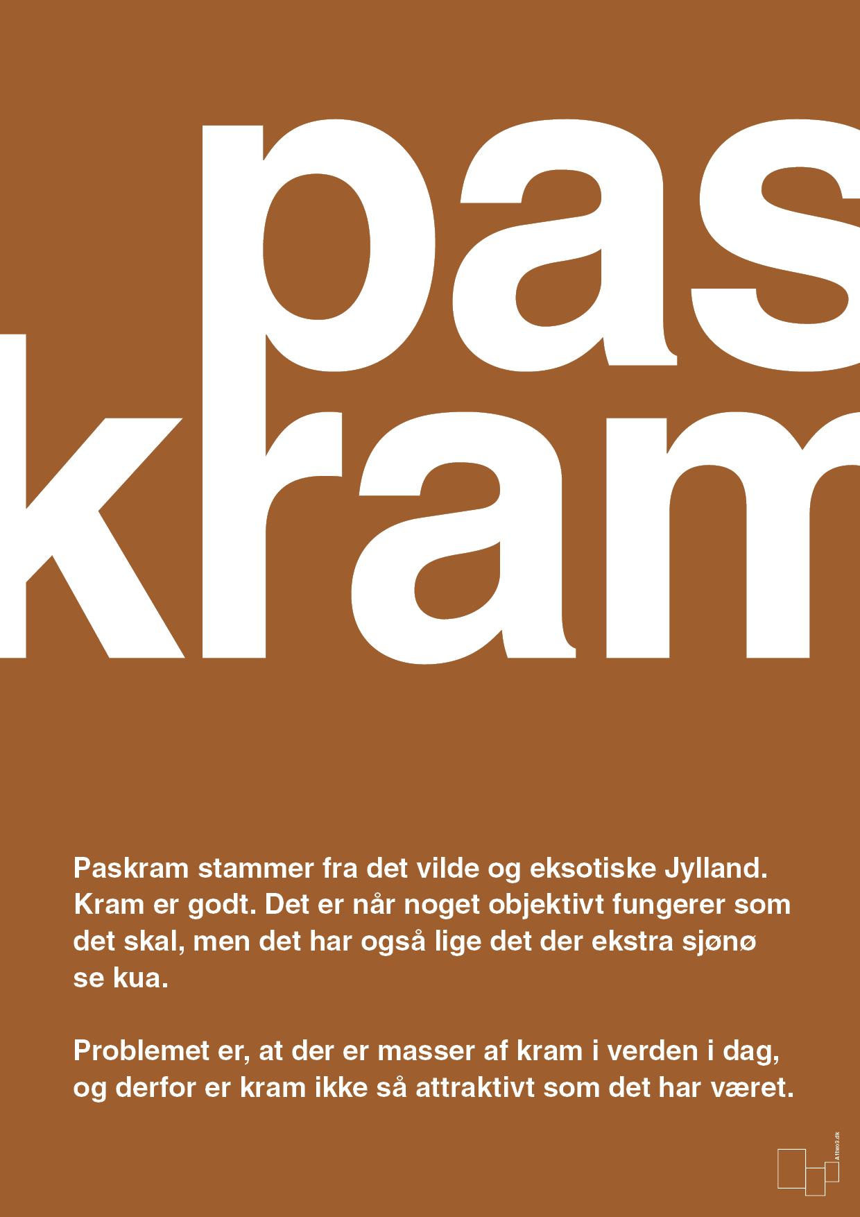 plakat: paskram - cognac-Retro-A1two3