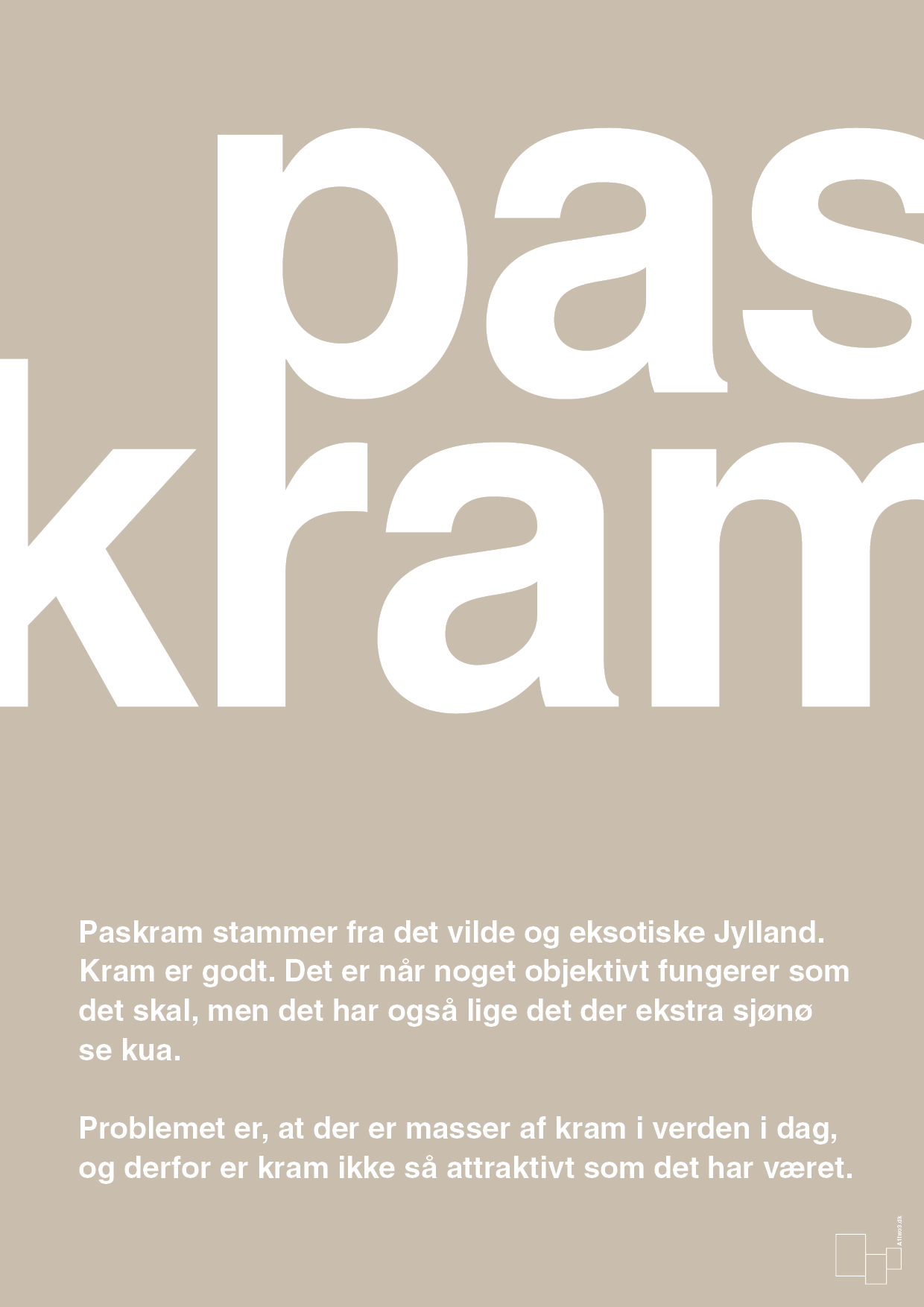 plakat: paskram - creamy mushroom-Retro-A1two3