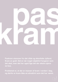 plakat: paskram - dusty lilac-Retro-A1two3