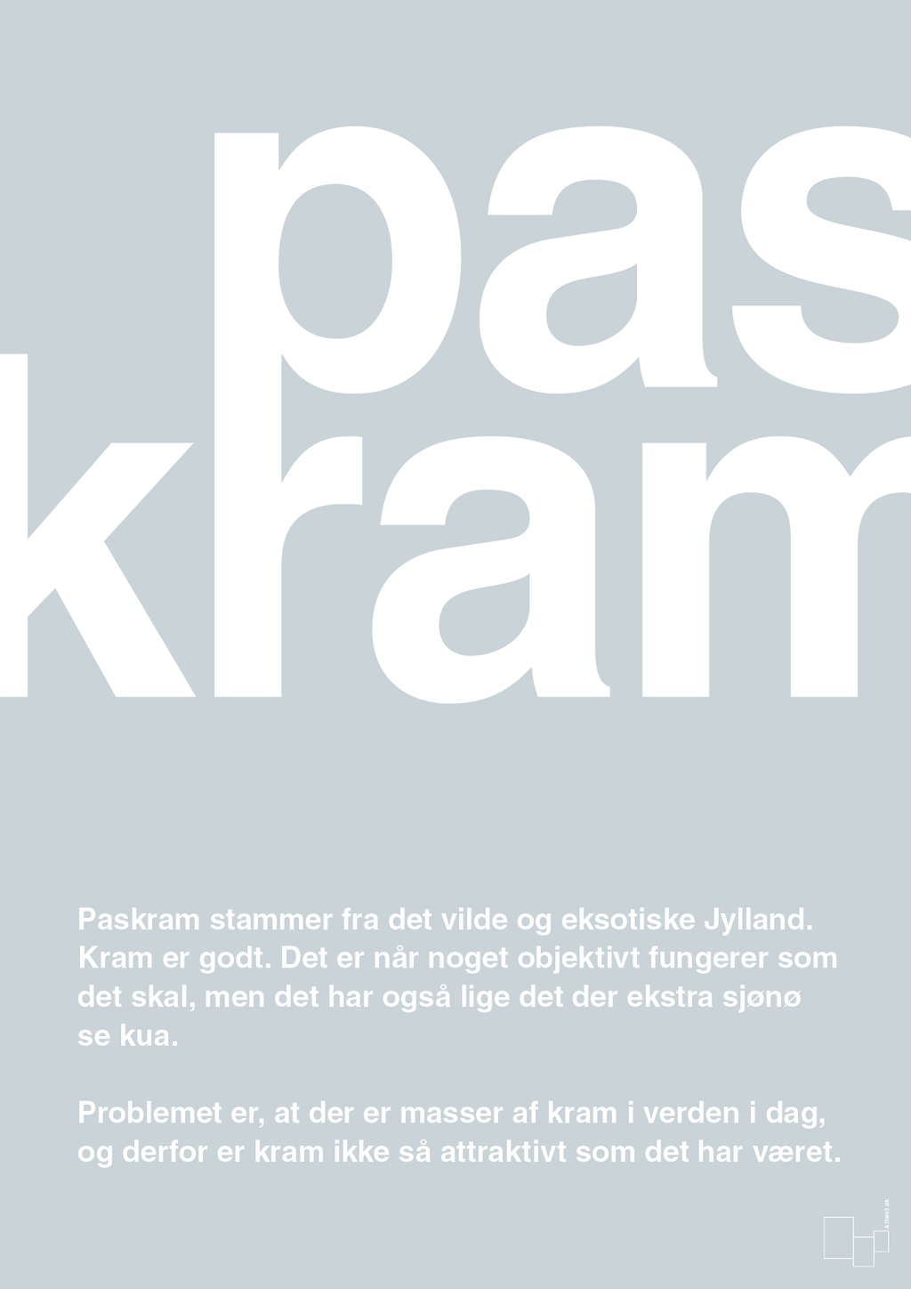 plakat: paskram - light drizzle-Retro-A1two3