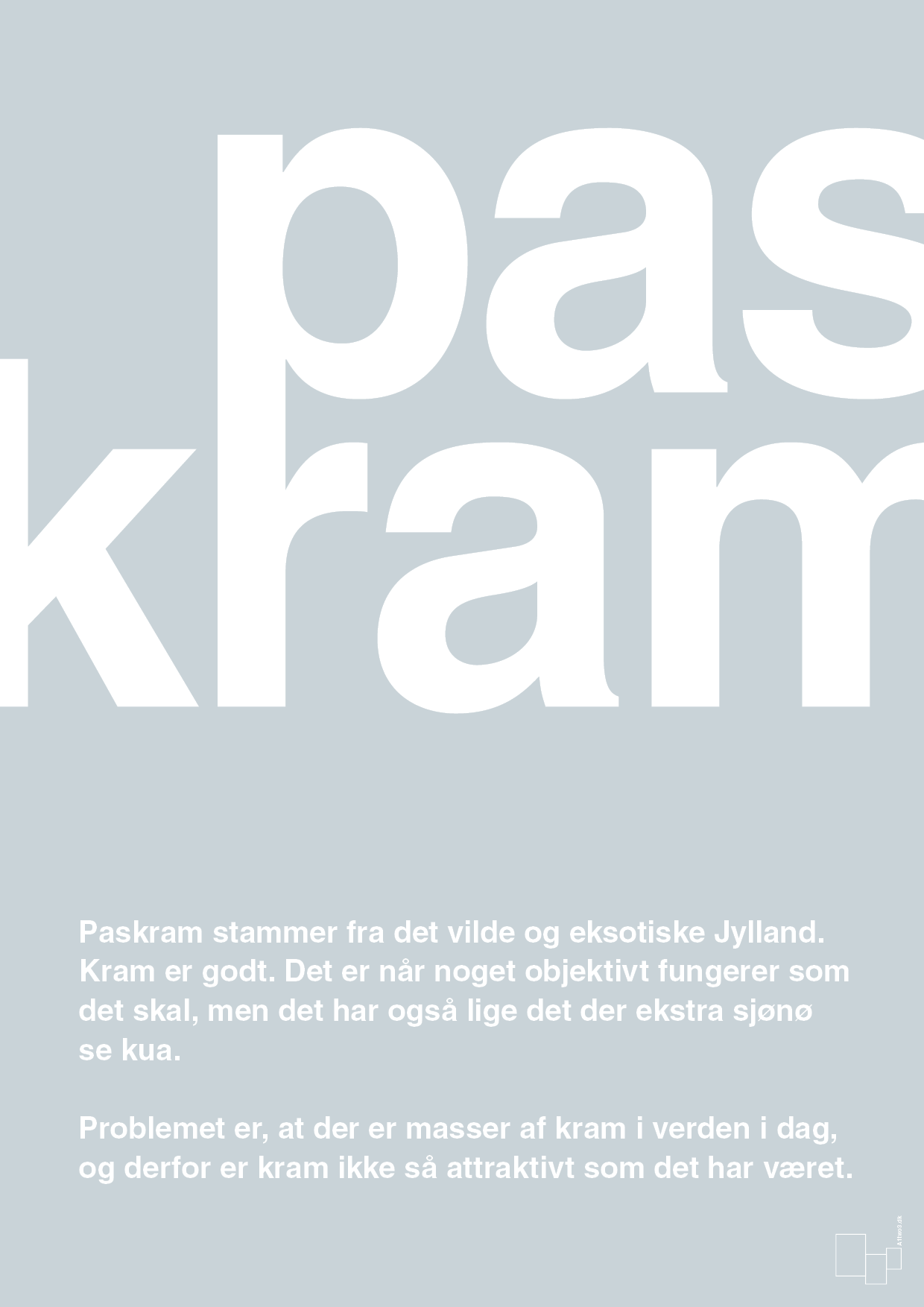 plakat: paskram - light drizzle-Retro-A1two3