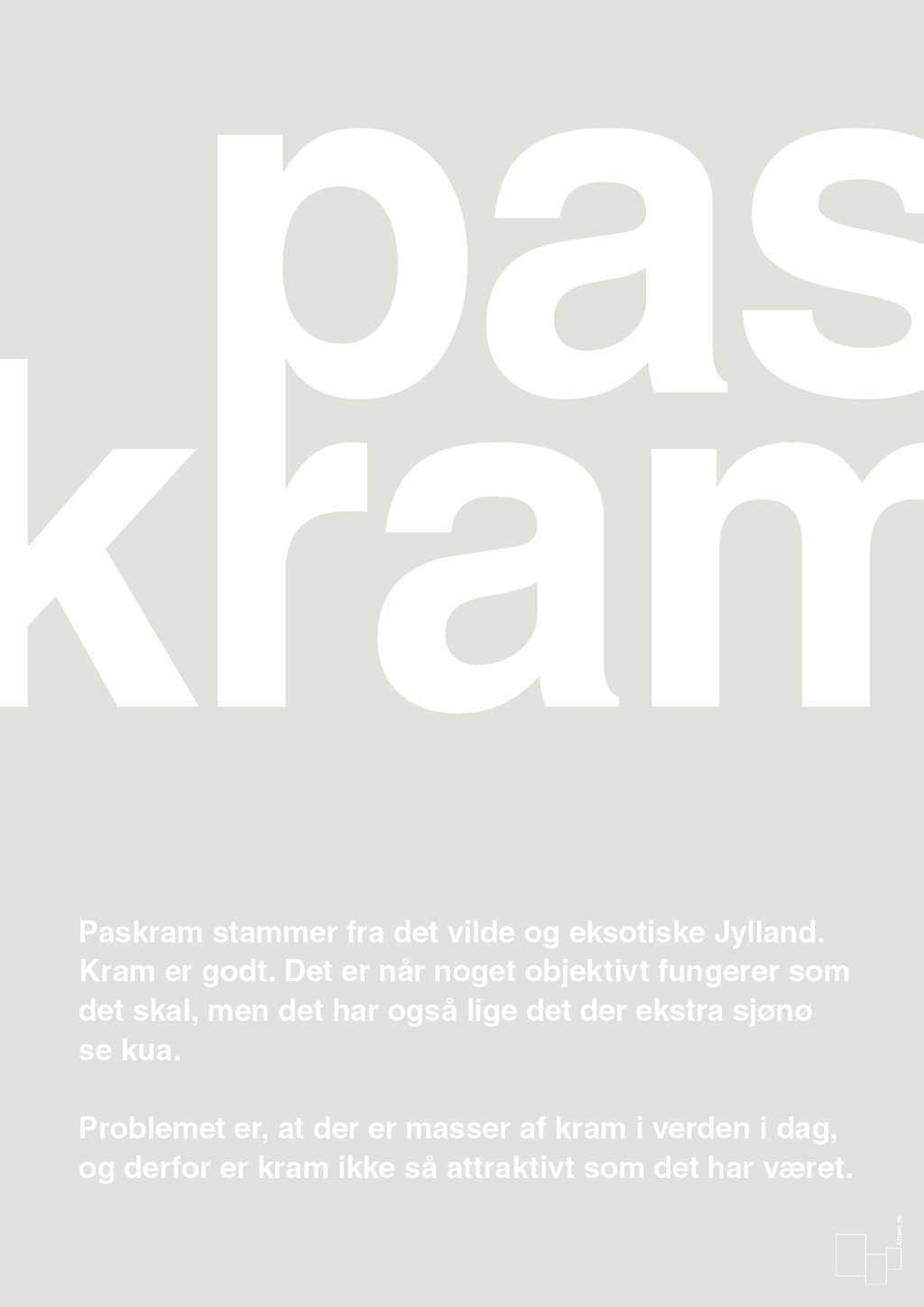 plakat: paskram - painters white-Retro-A1two3