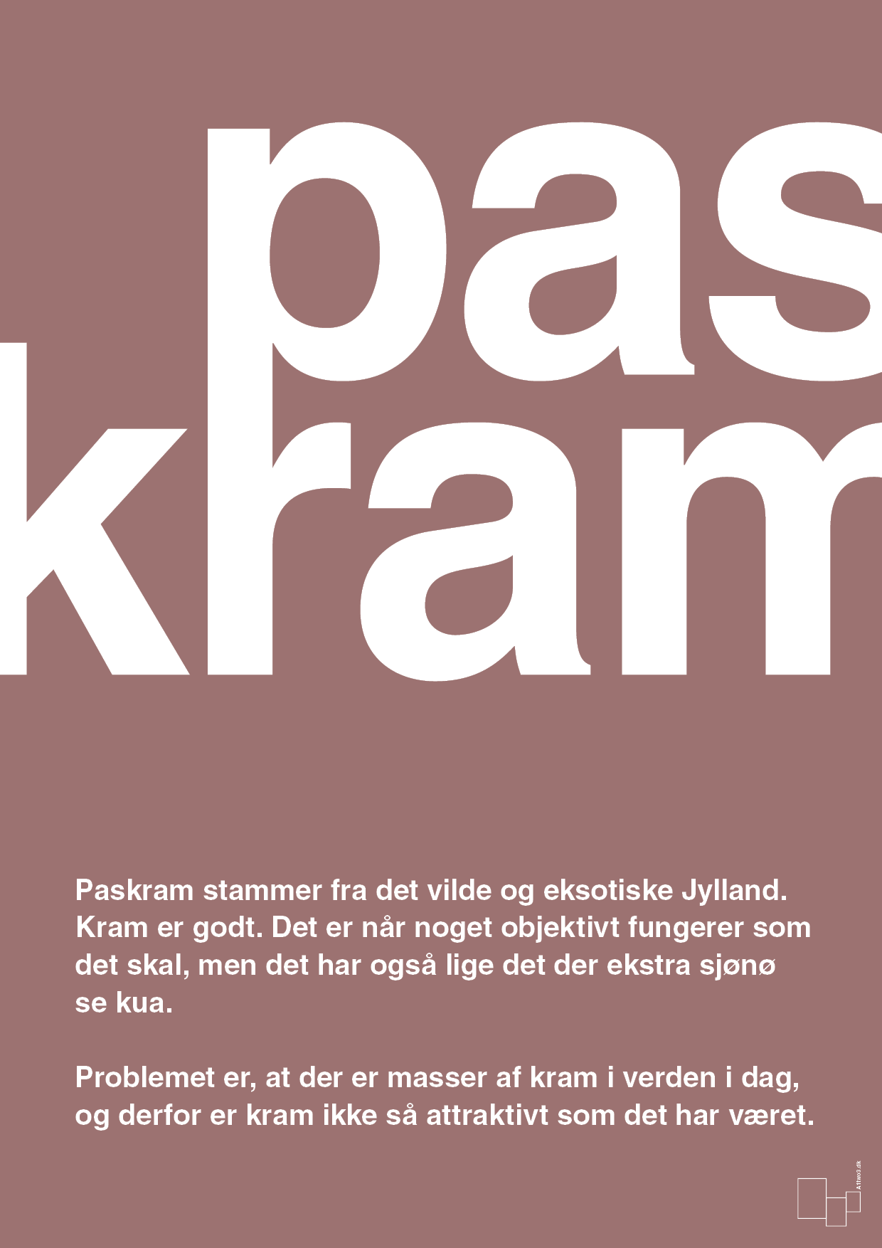 plakat: paskram - plum-Retro-A1two3