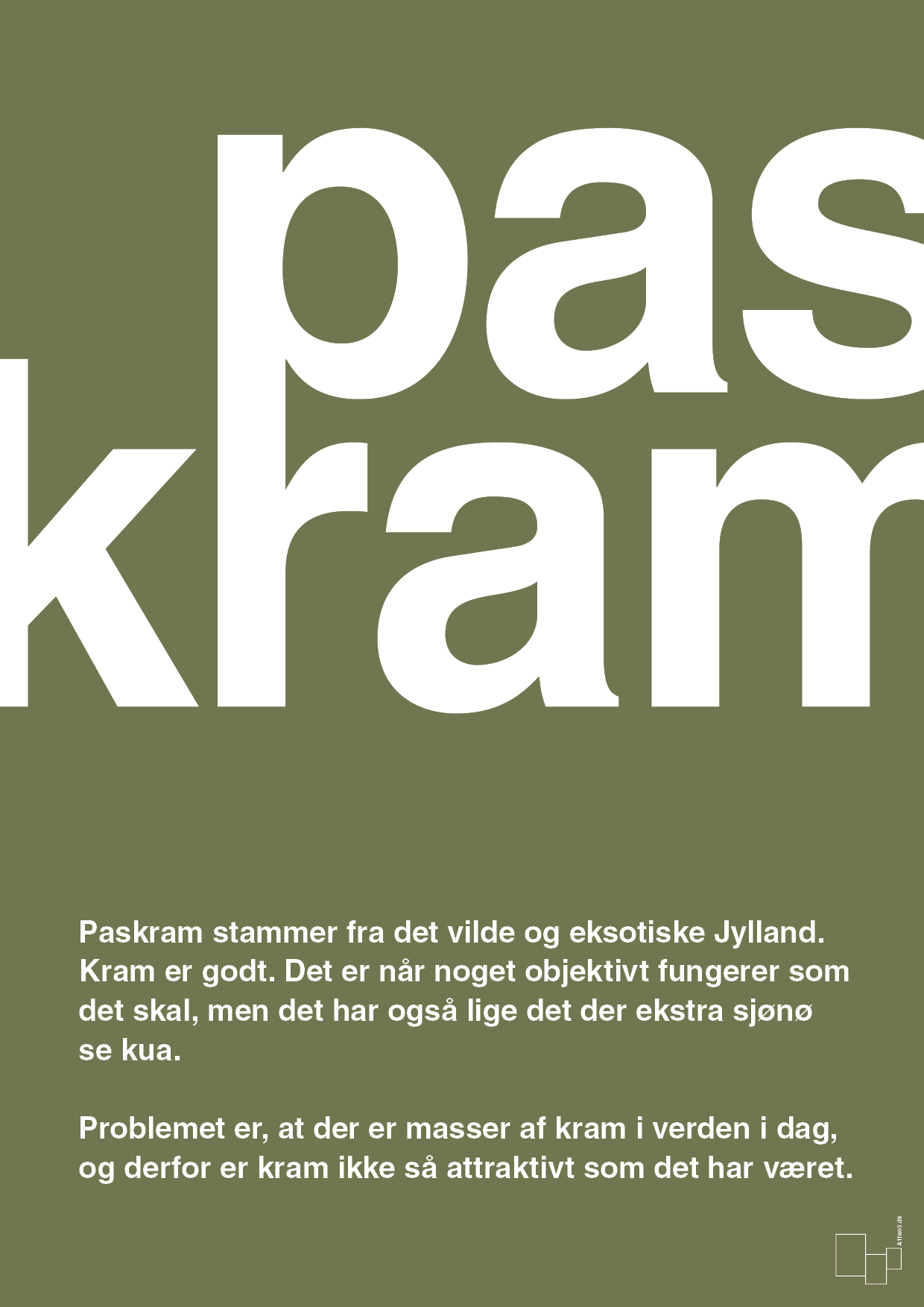 plakat: paskram - secret meadow-Retro-A1two3