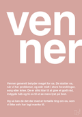 plakat: venner - bubble shell-Retro-A1two3
