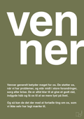 plakat: venner - secret meadow-Retro-A1two3
