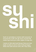 plakat: sushi - back to nature-Retro-A1two3
