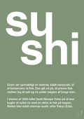 plakat: sushi - jade-Retro-A1two3