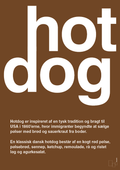 plakat: hotdog - dark brown-Retro-A1two3