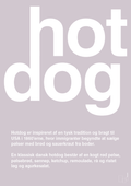 plakat: hotdog - dusty lilac-Retro-A1two3