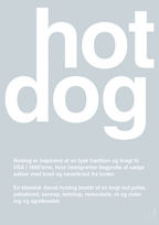plakat: hotdog - light drizzle-Retro-A1two3
