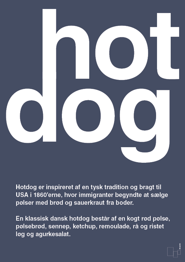 Hotdog - petrol-Retro-A1two3