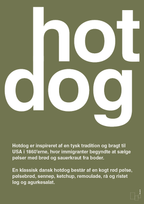 plakat: hotdog - secret meadow-Retro-A1two3