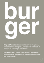plakat: burger - battleship gray-Retro-A1two3