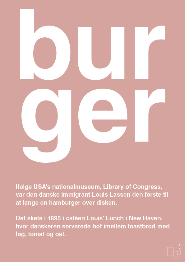 plakat: burger - bubble shell-Retro-A1two3