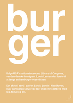 plakat: burger - charismatic-Retro-A1two3