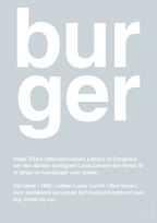 plakat: burger - light drizzle-Retro-A1two3