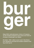 plakat: burger - misty forrest-Retro-A1two3