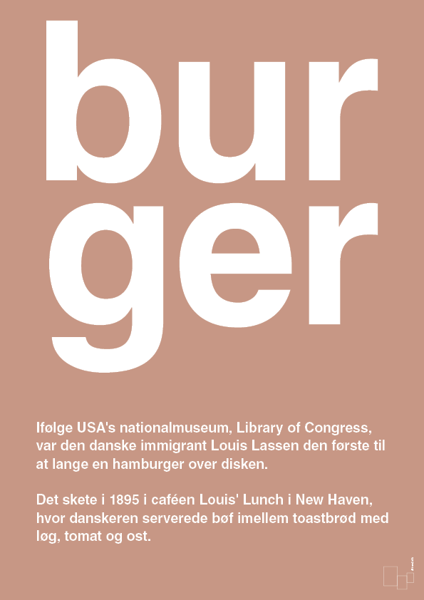 plakat: burger - powder-Retro-A1two3