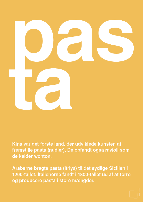 plakat: pasta - honeycomb-Retro-A1two3