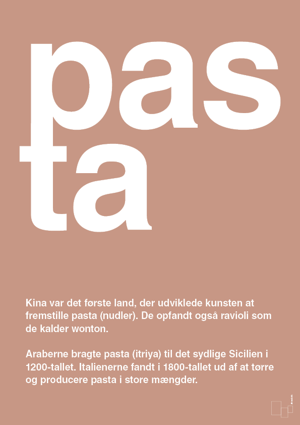 plakat: pasta - powder-Retro-A1two3