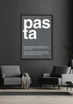 plakat: pasta - painters white-Retro-A1two3