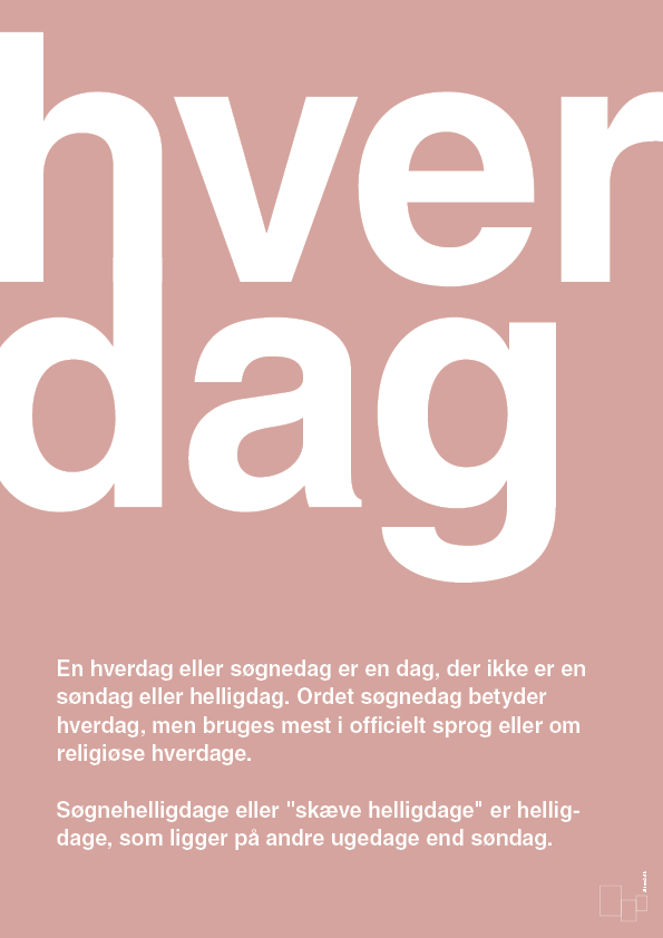 plakat: hverdag - bubble shell-Retro-A1two3