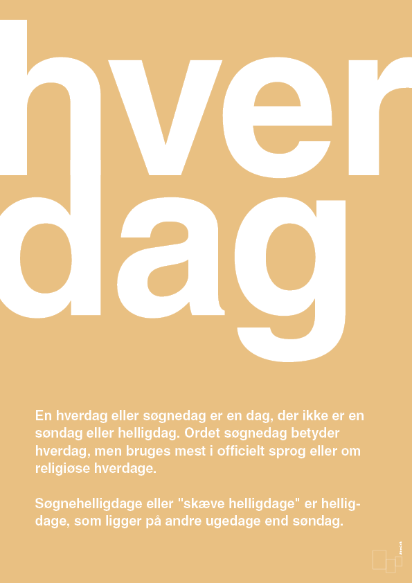 plakat: hverdag - charismatic-Retro-A1two3