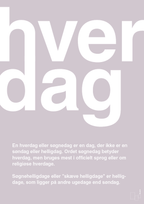 plakat: hverdag - dusty lilac-Retro-A1two3