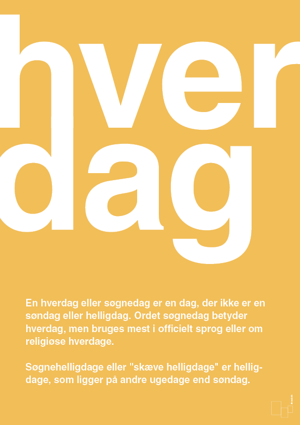 plakat: hverdag - honeycomb-Retro-A1two3