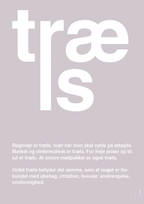 plakat: træls - dusty lilac-Retro-A1two3