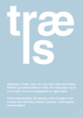 plakat: træls - heavenly blue-Retro-A1two3