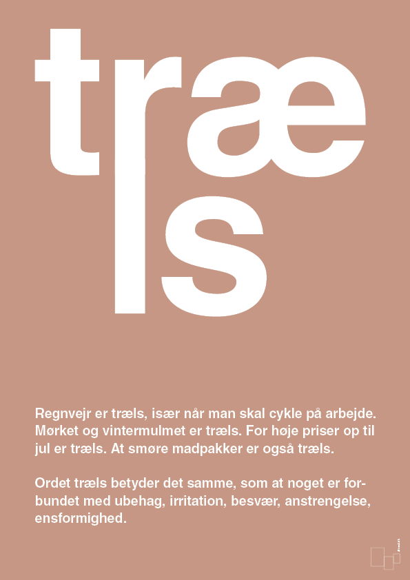 plakat: træls - powder-Retro-A1two3