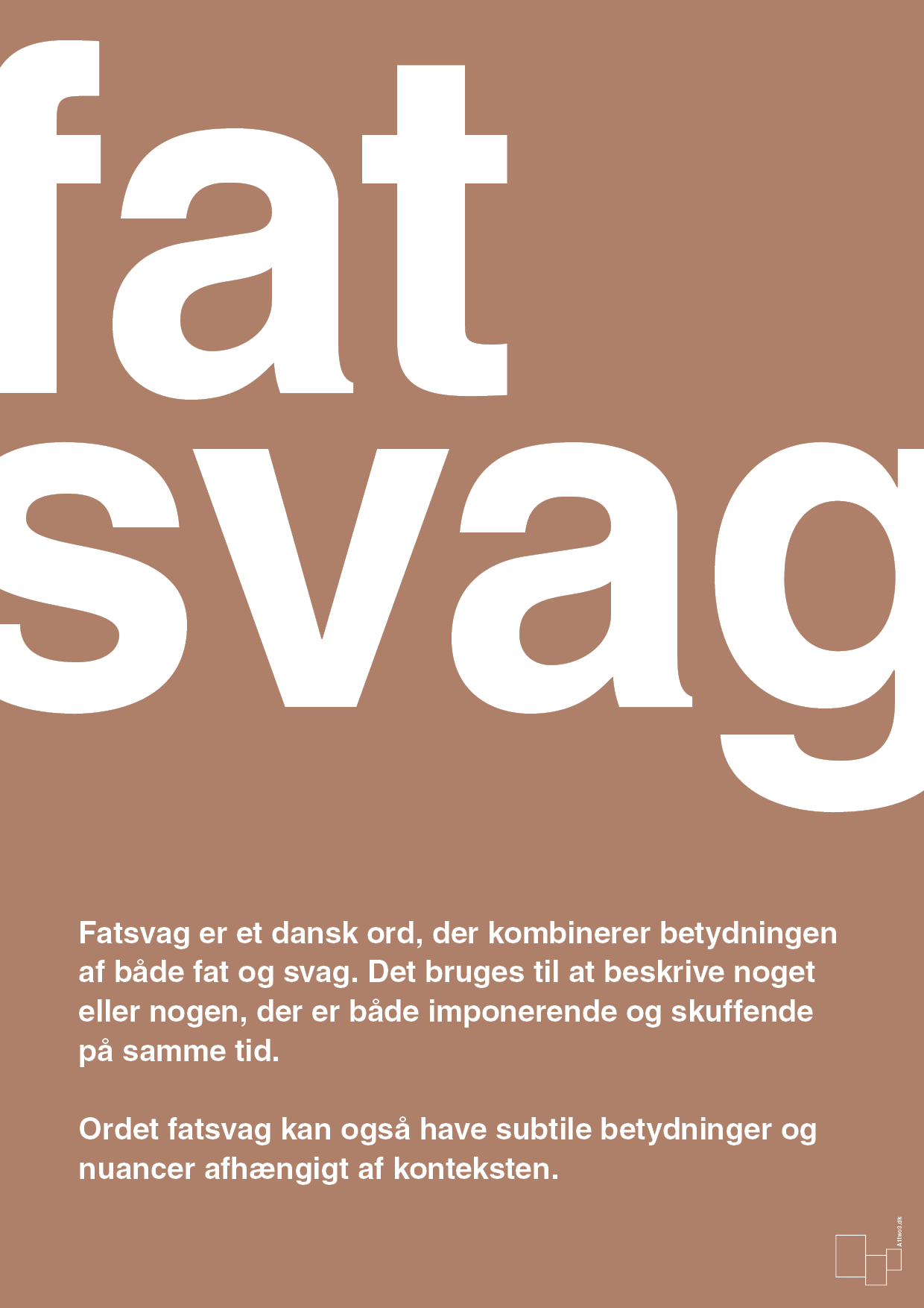 plakat: fatsvag - cider spice-Retro-A1two3
