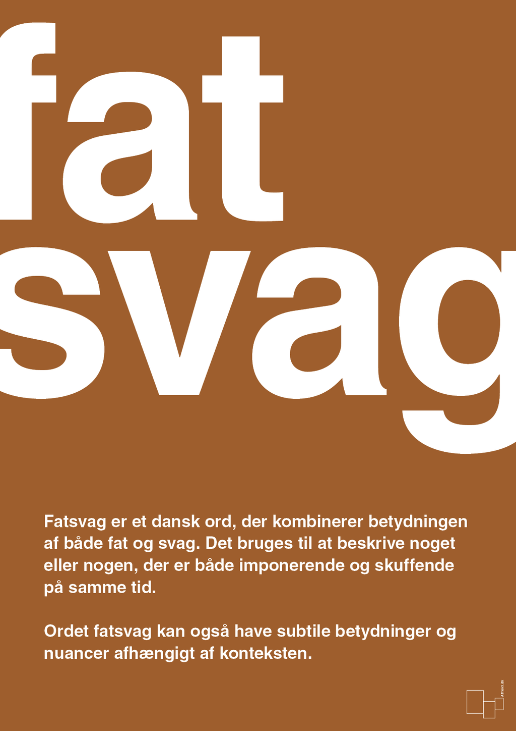 plakat: fatsvag - cognac-Retro-A1two3