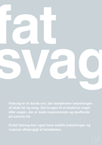 plakat: fatsvag - light drizzle-Retro-A1two3