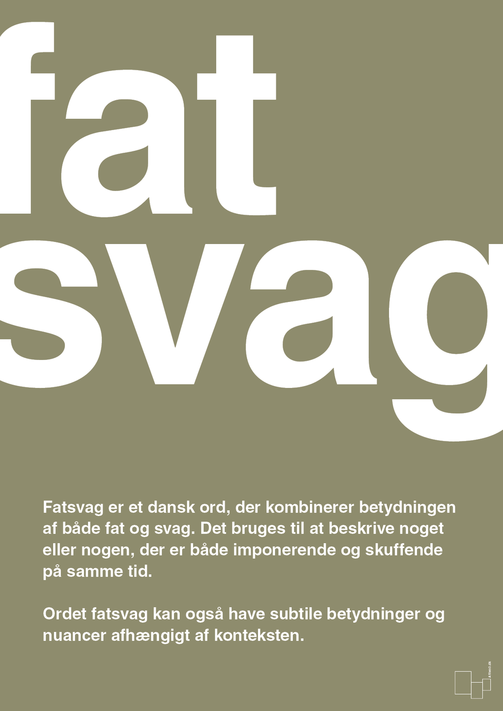 plakat: fatsvag - misty forrest-Retro-A1two3