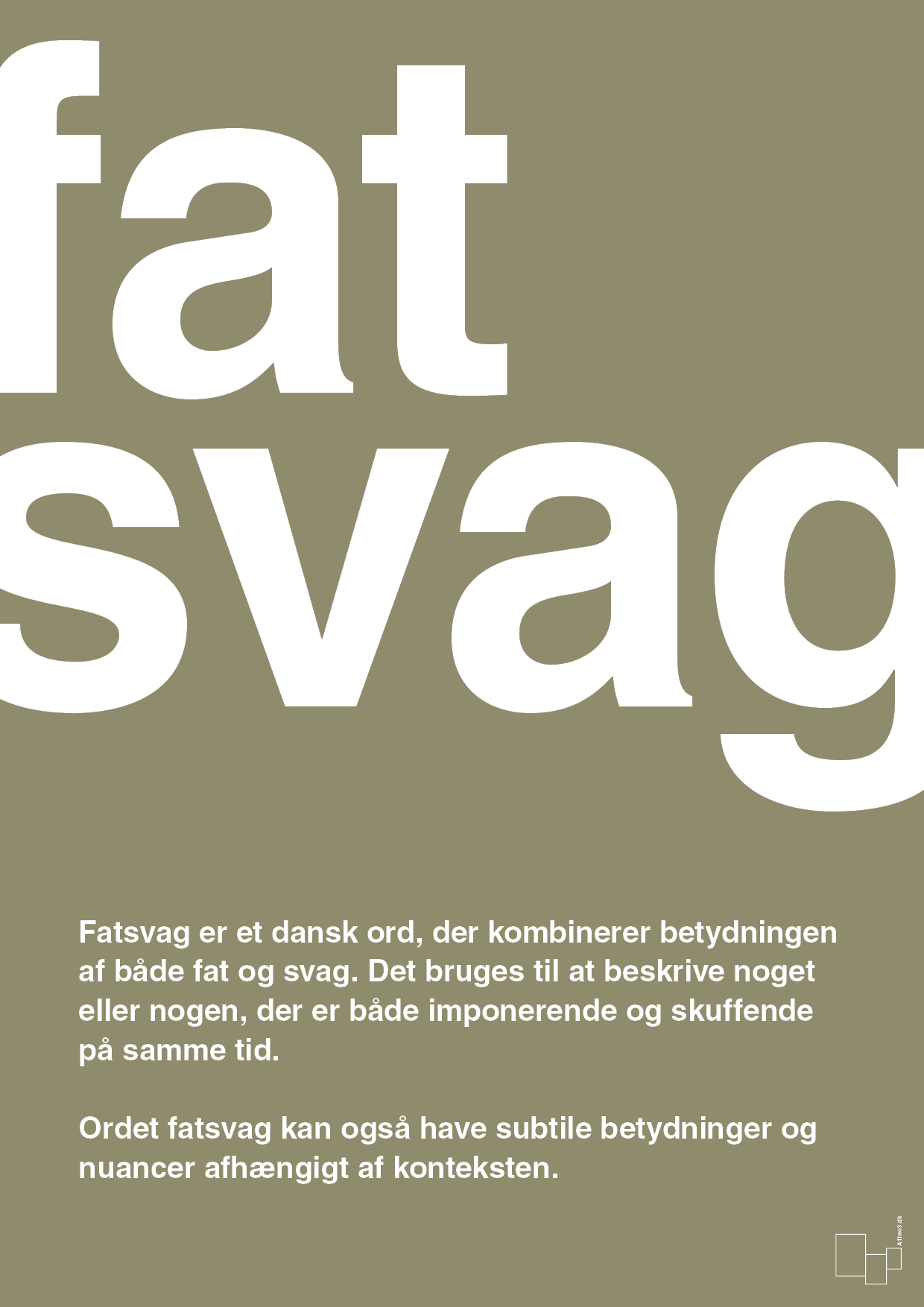plakat: fatsvag - misty forrest-Retro-A1two3