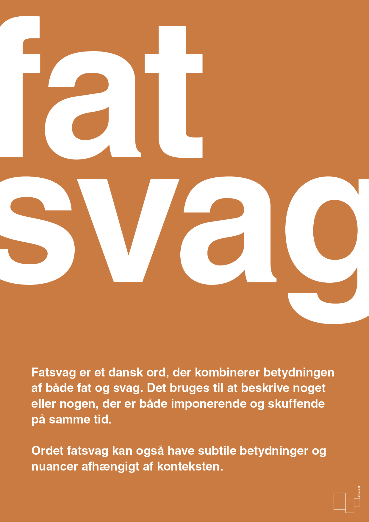 plakat: fatsvag - rumba orange-Retro-A1two3