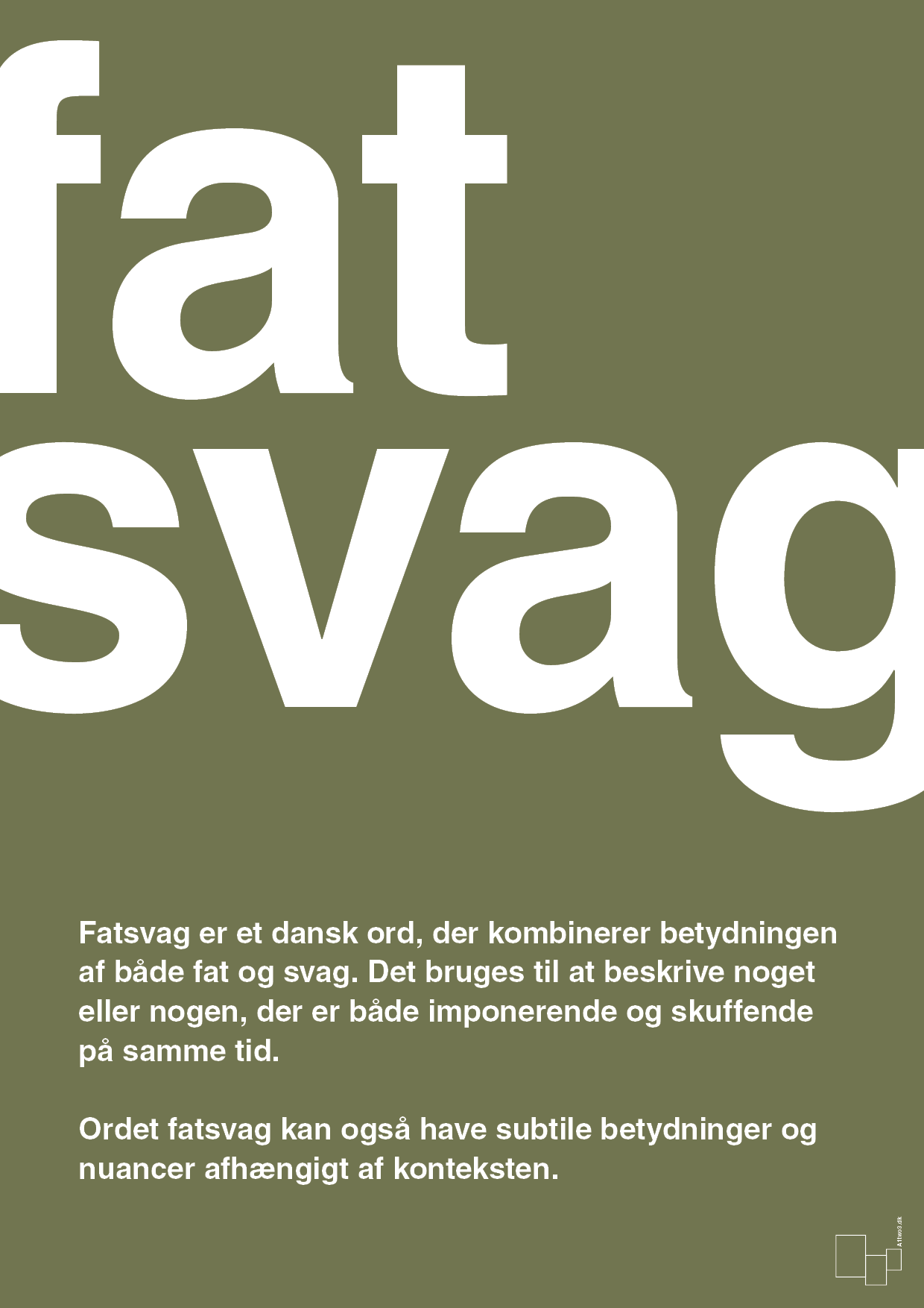 plakat: fatsvag - secret meadow-Retro-A1two3
