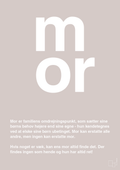 plakat: mor - broken beige-Familie-A1two3