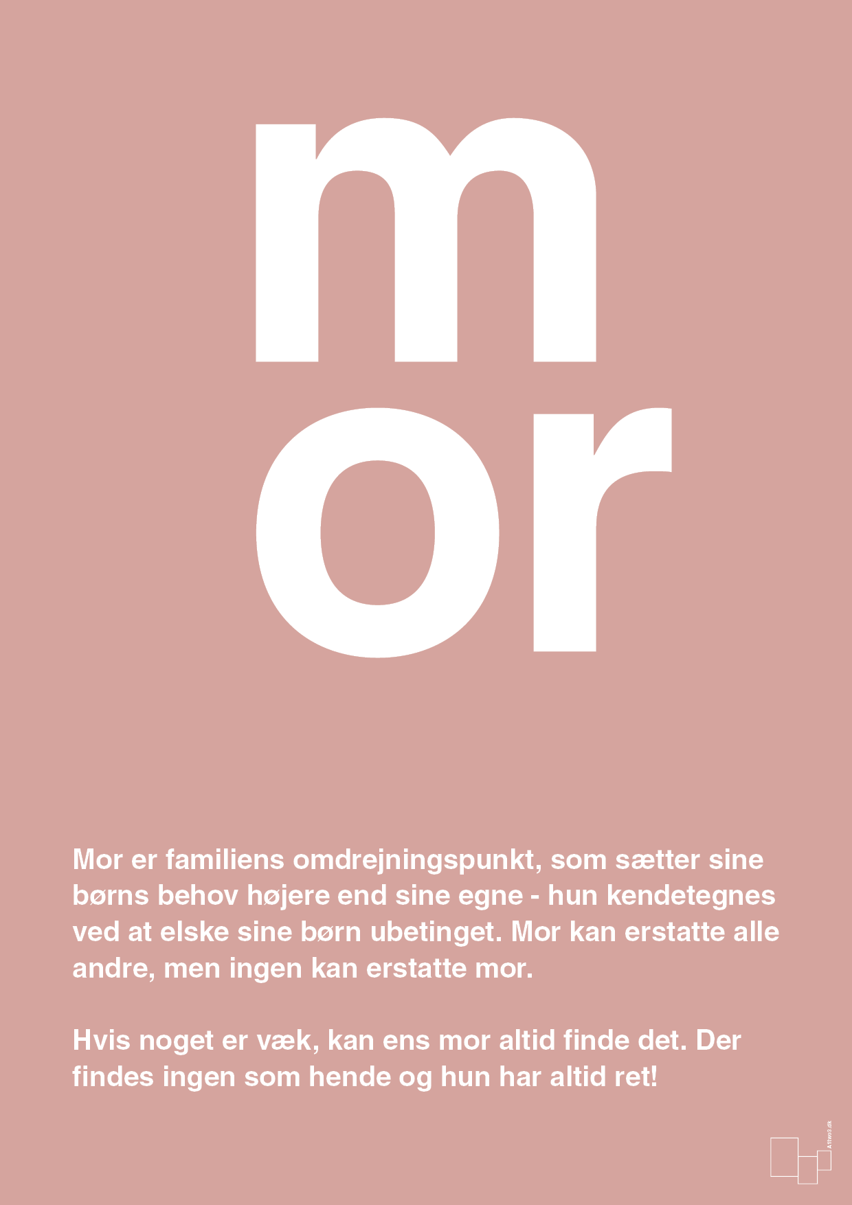 plakat: mor - bubble shell-Familie-A1two3