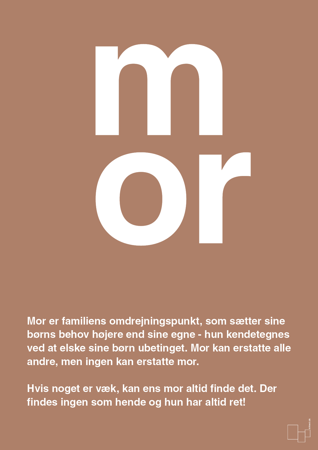 plakat: mor - cider spice-Familie-A1two3