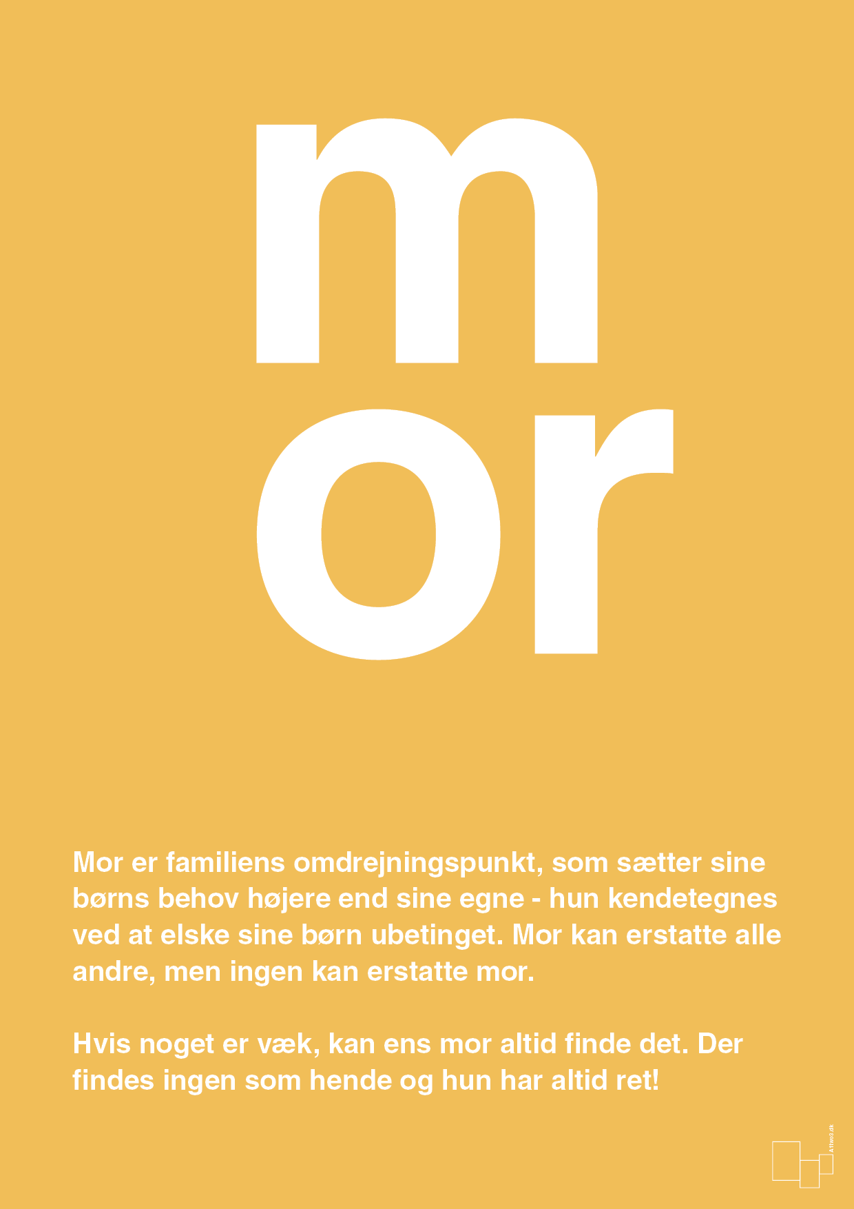 plakat: mor - honeycomb-Familie-A1two3