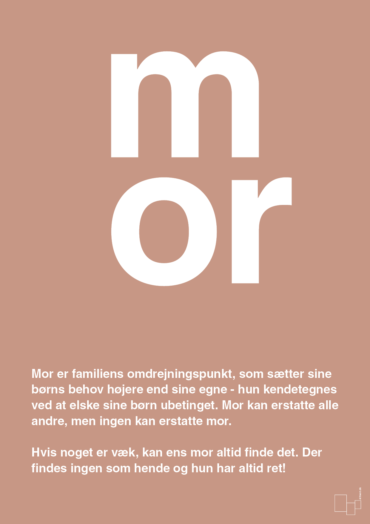 plakat: mor - powder-Familie-A1two3